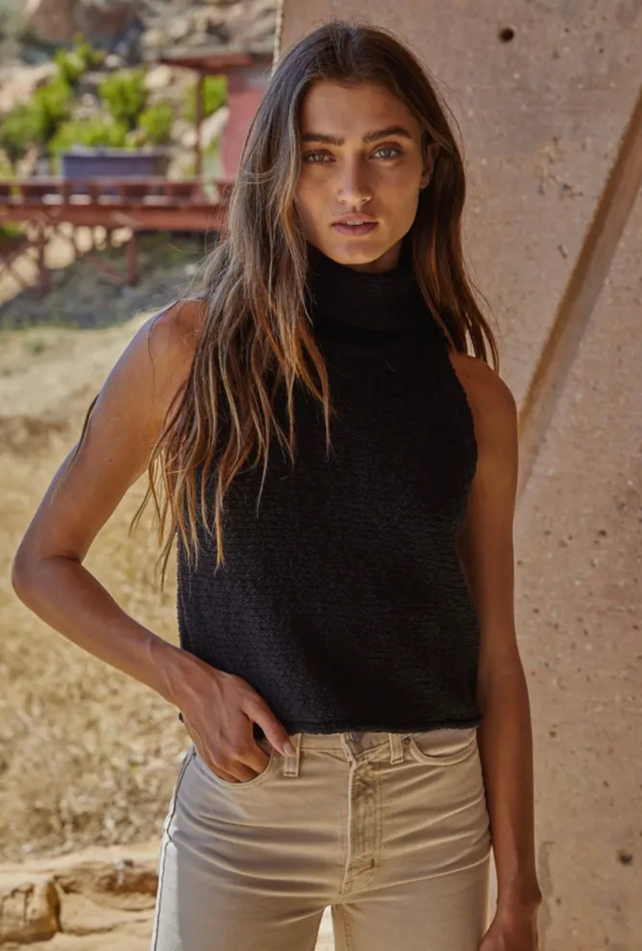 Willow Top in Black