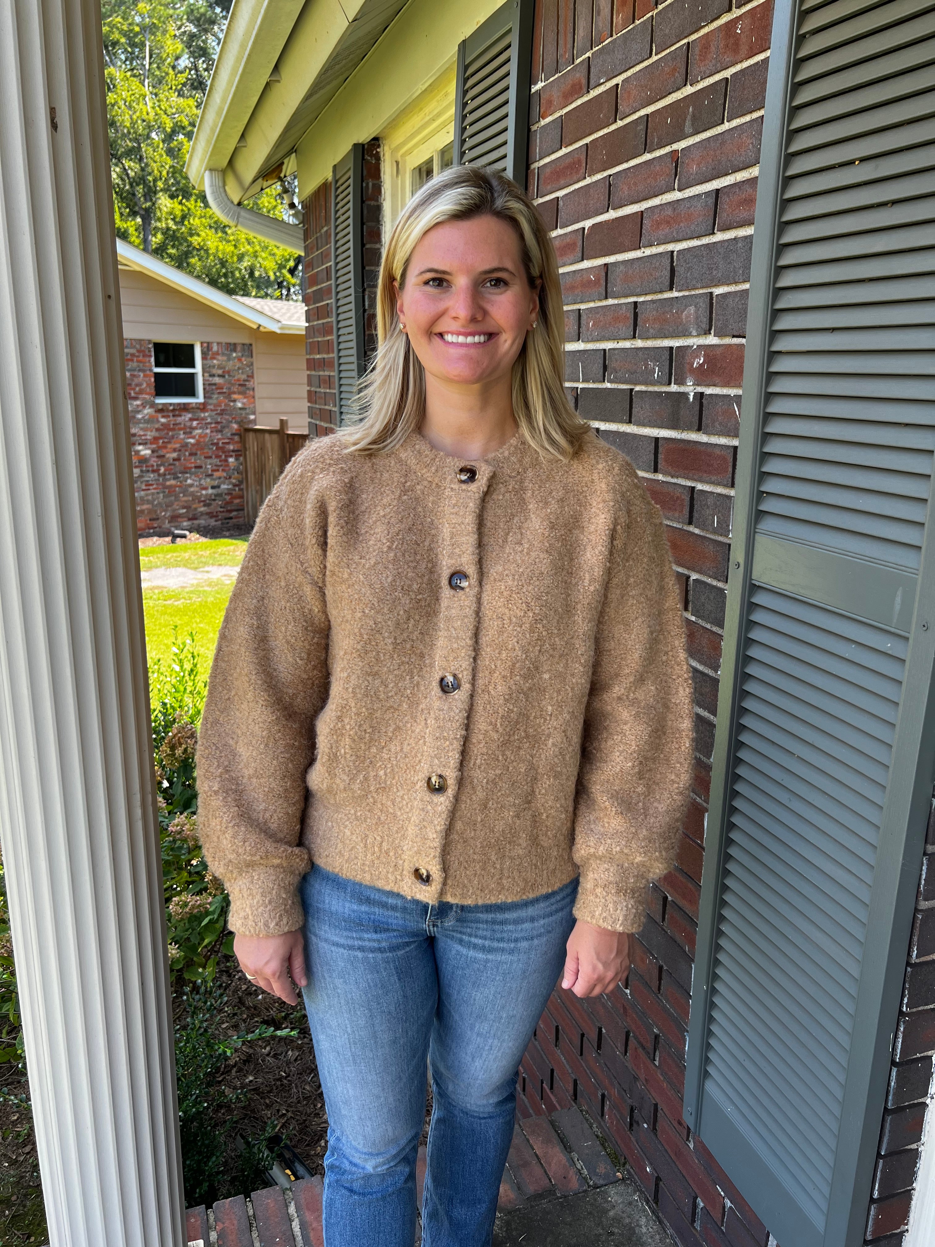 Megane Sweater in Camel
