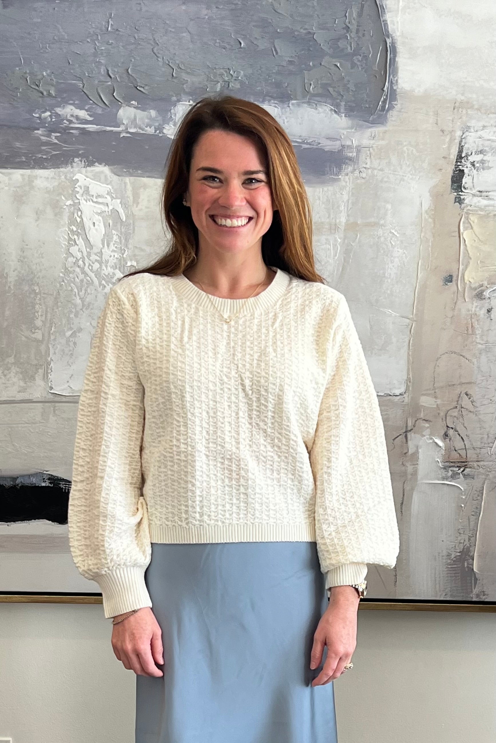 Percy Sweater in Cream