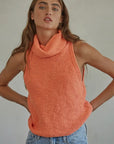 Willow Top in Salmon